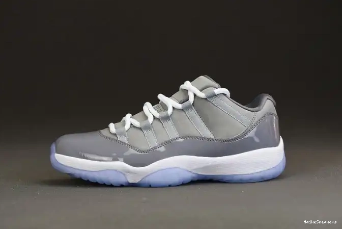 MaikeSneakers Grey 528895-003 11 Low Air Cool Jordan 0501